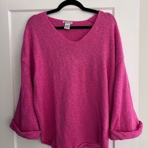 Avalin Women's Pink V-Neck Sweater